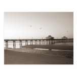 Dawn Breaking - Sepia Postcard