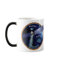 Dawn Mission Patch  Coffee Mugs