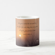 dawn mist, Let your heart be warmed by the glow... Coffee Mugs