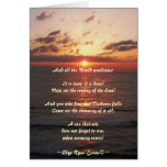 Dawning/With Poetry by Skye Ryan-Evans Card