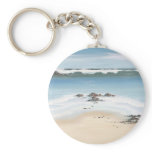 day at the beach key chains