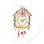 Day Fifty two - Cuckoo Clock stickers