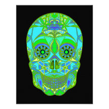 Day of the Dead 3 Personalized Invitations