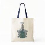 Day of the Dead Guitar Tote Bags