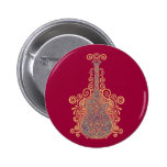 Day of the Dead Guitar Buttons