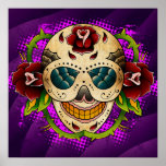 Day Of The Dead Sugar Skull posters