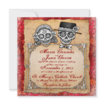 Day of the Dead Wedding Invitations