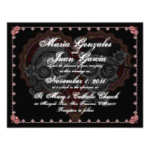 Day of the Dead Wedding Invitations