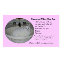 Day Spa Business Business Card Template