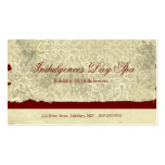Day Spa Business Cards