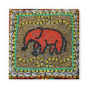 Dayak Elephant Native Tribal Art magnets