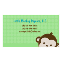 Daycare child care babysitting Mummy calling card Business Card