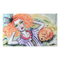 Daydreamer Rectangular Stickers