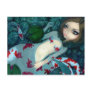 "Daydreaming Koi Mermaid" Postcard