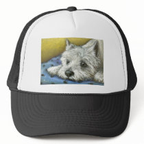 Daydreaming westie hat