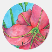 Daylily Sticker