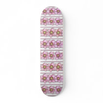 Daylily Stripes Skateboard Decks