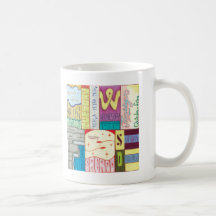 Days of the week coffee mugs
