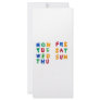Days of the week rack card design