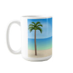 Daytime Beach Scene: mugs