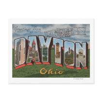 Dayton, Ohio (Wright Brothers Plane) Post Cards