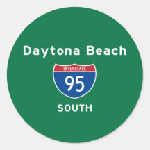 Daytona Beach 95 Sticker