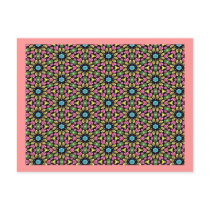 DAZZLE KALEIDOSCOPE POSTCARD