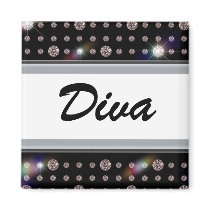 Dazzling Diamond 500 Refrigerator Magnet