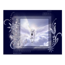 Dazzling Flying Unicorn Tag Series Post Cards