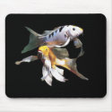 Dazzling Koi Pair mousepads