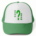 DB07-Question Mark - Green/Black - Trucker Hat