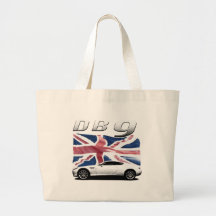 DB9 on a Union Jack Tote Bag