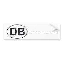DB bumper sticker