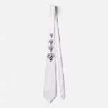 DBD crazy skull tie