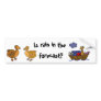 DC- Funny Dodo bird Bumper Sticker