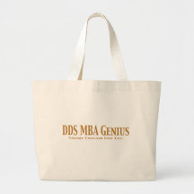 DDS MBA Genius Gifts Canvas Bag