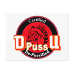 De Pussification University Official Product postcards