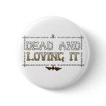 Dead and Loving It : Bat Bones Button