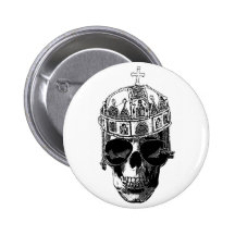 Dead Byzantine Emperor with sunglasses Pin