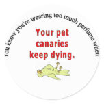 Dead Canary stickers