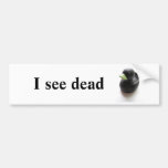 Dead Duck Bumper Sticker