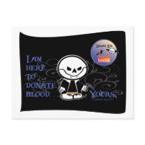 Dead Ed Vampire Donation Postcard