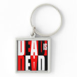 Dead Is Dead keychains