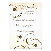 Dead Leaf Mantis RSVP Personalised Invitation