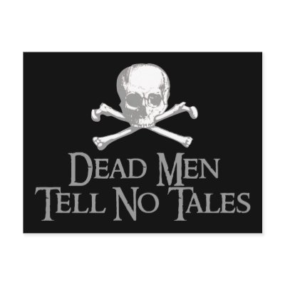 Dead Men Tell No Tales Postcards by gotrum