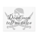 Dead Men Tell No Tales postcards