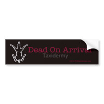 Dead On Arrival Bumper Sticker
