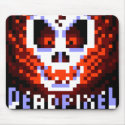 Dead Pixel Designs Skull Logo Mousemat mousepads