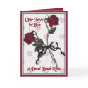 Dead Rose Valentine with Verse cards