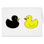 Dead Rubber Duck Mourned by Crying Rubber Duck cards